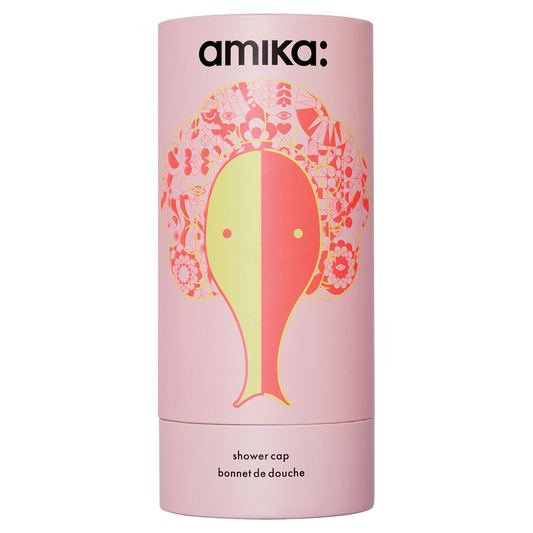 amika - Shower Cap Pink Signature Print
