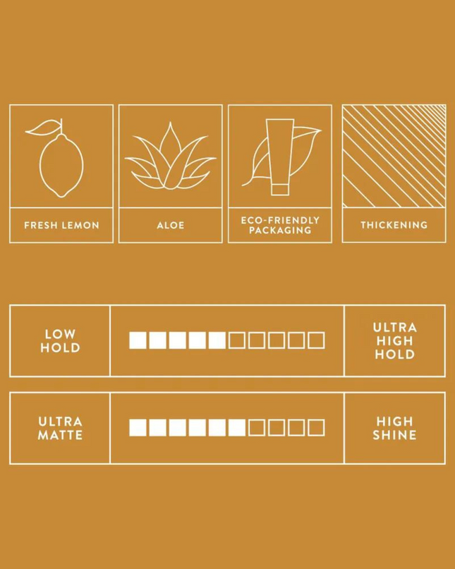 Lightweight styling cream adds volume and thickness to any hair type or texture, and is ideal for fine hair. Works easily into hair and dries quickly for a fuller, long-lasting style without the weight.