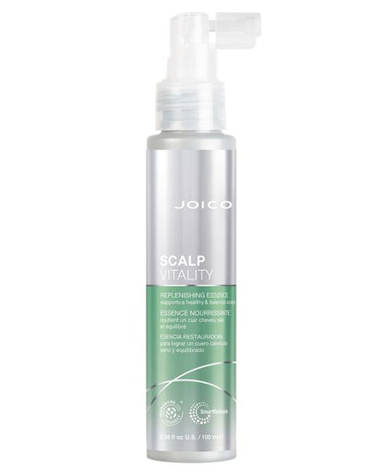 Itching for a solution to that dry, tight scalp? Our replenishing scalp essence delivers that divinely soothing "ahh" sensation you crave. This microbiome-friendly formula goes right to the roots to hydrate and nourish the scalp; leaving your scalp feeling calm, replenished, and blissfully comfortable.