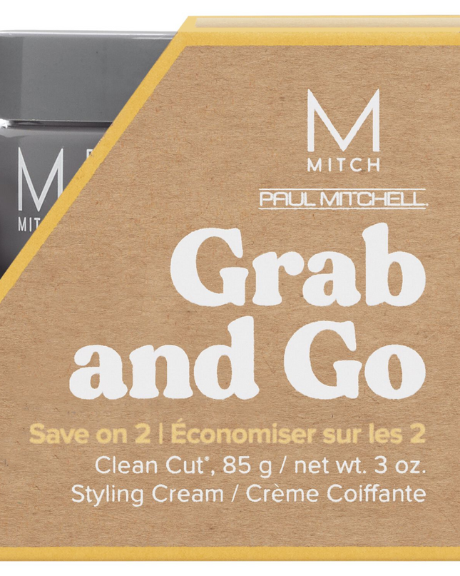 Mitch Clean Cut Styling Cream helps you achieve a clean, casual & natural look with a more subtle and fuller texture without looking over styled.