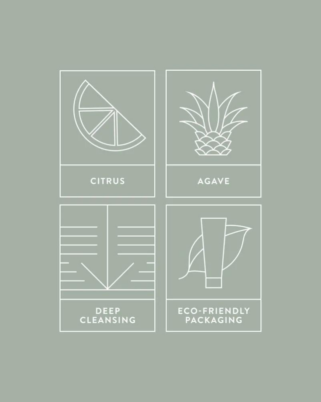 Heavy Hitter Deep Cleansing shampoo washes away dirt and product buildup, deep cleans without stripping natural oils and has a refreshing cedar and agave scent. It is ideal for normal to oily hair types.