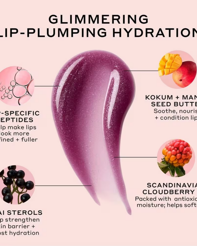 OLEHENRIKSEN Pout Preserve Hydrating Peptide Lip Treatment is a hydrating lip treatment powered by lip specific peptides and kokum butter that visibly smooths lip lines and delivers clinically fuller-looking lips in just one week.