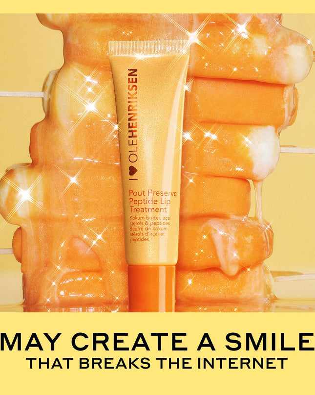 The viral lip treatment, now in a new glimmer finish. Sparkling lipcare, infused with lip-specific peptides and kokum butter, for clinically fuller-looking lips in just 1 week.*