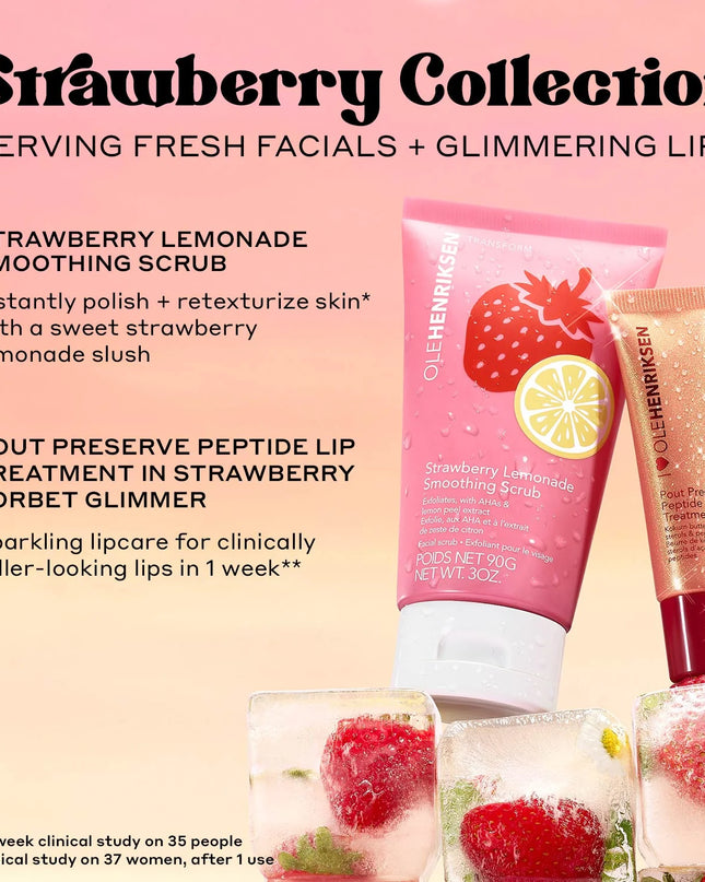 The viral lip treatment, now in a new glimmer finish. Sparkling & lipcare, infused with lip-specific peptides and kokum butter, for clinically fuller-looking lips in just 1 week.*