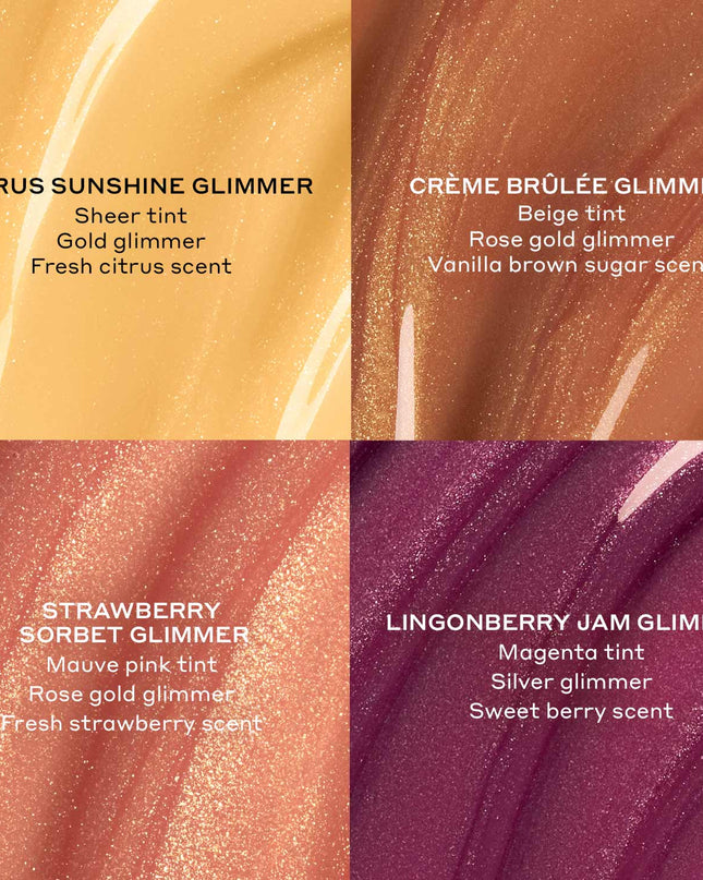 The viral lip treatment, now in a new glimmer finish. Sparkling & lipcare, infused with lip-specific peptides and kokum butter, for clinically fuller-looking lips in just 1 week.*