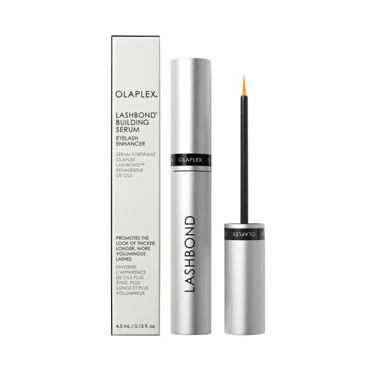Every swipe of this clear, lightweight lash serum delivers highly effective concentrations of NEW OLAPLEX Peptide Complex Technology™, OLAPLEX Bond Building Technology™, hydrating Hyaluronic Acid, and Biotin to the lash line to support and sustain the natural growth cycle and lash retention.