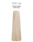 10.81/10BA Moka Ash Platinum Lightest Blond