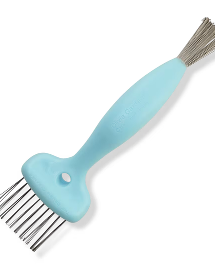 2-tools-in-1 for perfect results. Fast and easy. Cleans all brush sizes and models.
