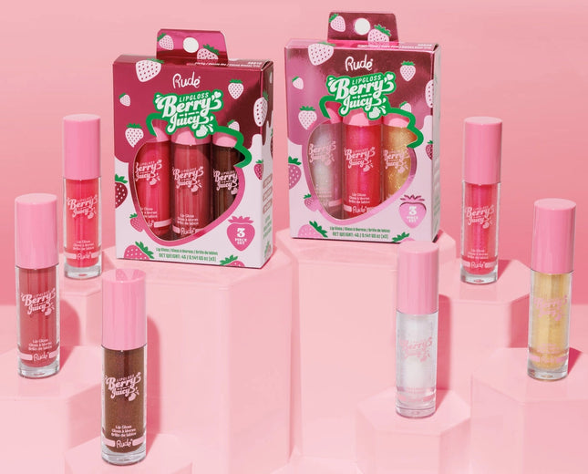 Your new go-to for irresistibly glossy lips, without the stickiness. These ultra-hydrating lip balms deliver that fresh, juicy shine while keeping your lips soft and smooth.