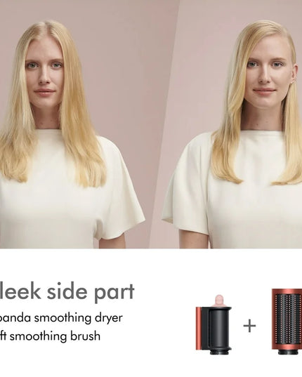 Dyson - Dyson Airwrap™ Complete Long Volumise multi-styler and dryer Straight+Wavy (Strawberry Bronze/Blush Pink)