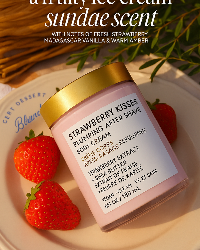 Truly - Strawberry Kisses Plumping After Shave Body Cream