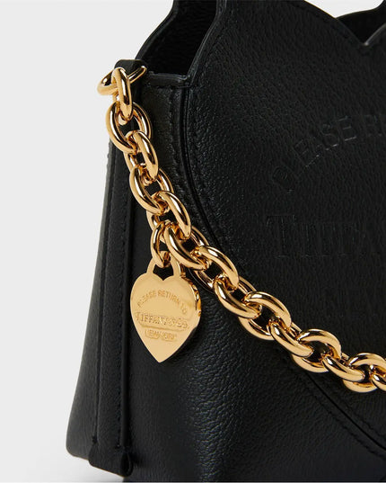 Tiffany & Co. - Return To Tiffany Micro Tote In Black Leather