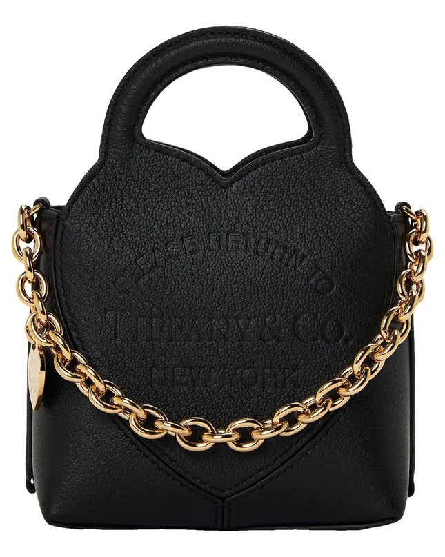 Tiffany & Co. - Return To Tiffany Micro Tote In Black Leather