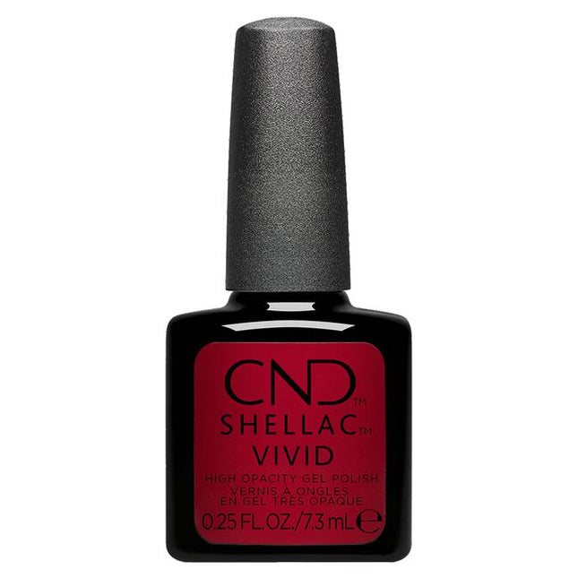CND SHELLAC VIVID was designed to deliver boosted primary and secondary colors with a high opacity. Because of this, it parallels as an art medium making it optimal for hand painting, line work, stamping, stippling, color transfers, and much more. Unlike most art gels, CND SHELLAC VIVID is completely removable and does not create an exothermic reaction when curing.