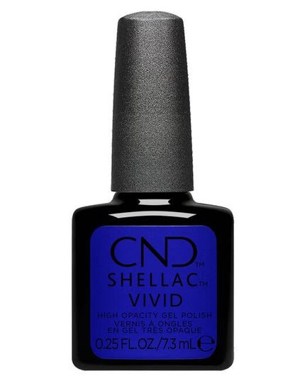 CND SHELLAC VIVID was designed to deliver boosted primary and secondary colors with a high opacity. Because of this, it parallels as an art medium making it optimal for hand painting, line work, stamping, stippling, color transfers, and much more. Unlike most art gels, CND SHELLAC VIVID is completely removable and does not create an exothermic reaction when curing.