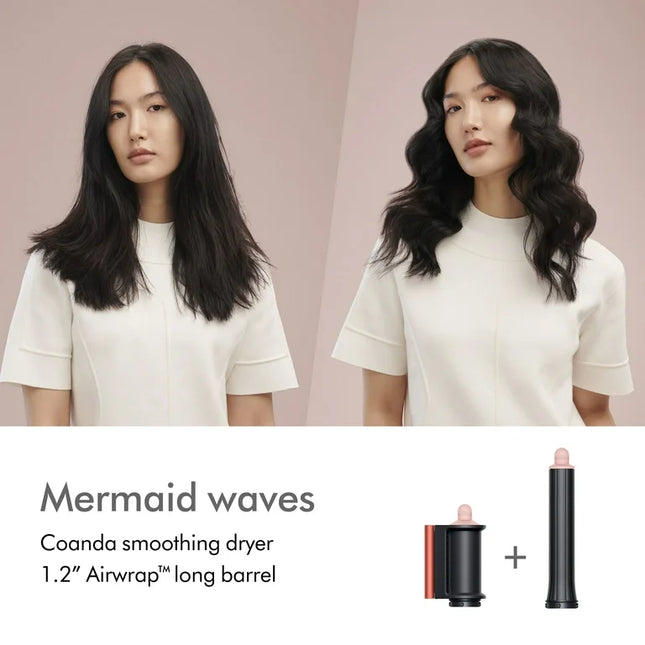 Dyson - Dyson Airwrap™ Complete Long multi-styler and dryer Straight+Wavy (Strawberry Bronze/Blush Pink)