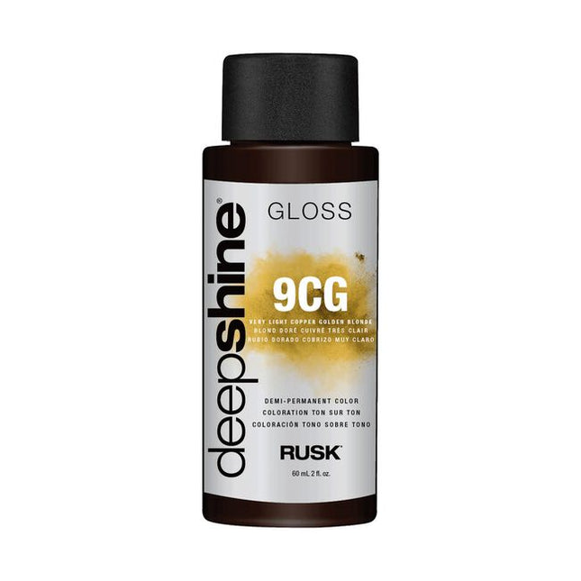 Rusk® Deepshine® Gloss is powered by state-of-the-art technology direct from Italy. Infused with a Conditioning Blend of Marine Extracts and Oleic Acid to deliver maximum softness, shine and combability.