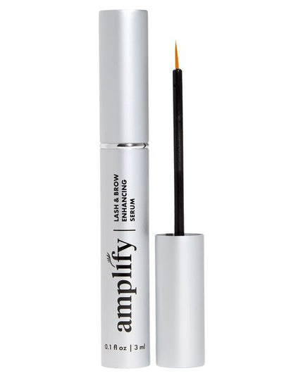 Amplify Lash and Brow Serum promotes the appearance of thicker, longer lashes and brows. Utilizing clean ingredients and a proprietary amino acid complex and peptides, this innovative serum encourages a stronger lash and brow structure which leads to longer, thicker looking lashes and brows. Formulated with natural ingredients, this serum is safe to use on even the most sensitive of skin.