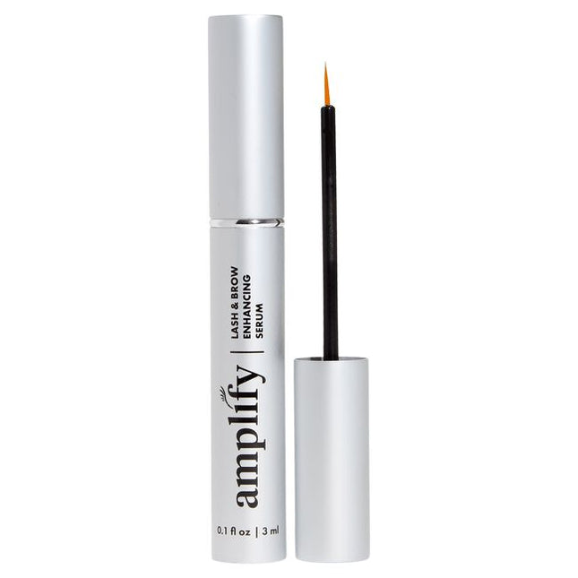 Amplify Lash and Brow Serum promotes the appearance of thicker, longer lashes and brows. Utilizing clean ingredients and a proprietary amino acid complex and peptides, this innovative serum encourages a stronger lash and brow structure which leads to longer, thicker looking lashes and brows. Formulated with natural ingredients, this serum is safe to use on even the most sensitive of skin.