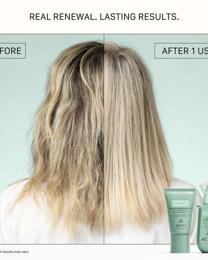 REPAIIR Bio-Enrich Hair Mask is the second step in the INTEGRITYrx™ Hair Renewal System. This intensive treatment helps replenish moisture, improve softness, and visibly reduce the appearance of damage after chemical services while supporting healthier-looking hair with every use. Perfect for maintaining professional results between salon visits, this weekly treatment helps leave hair feeling softer, smoother, and easier to manage.