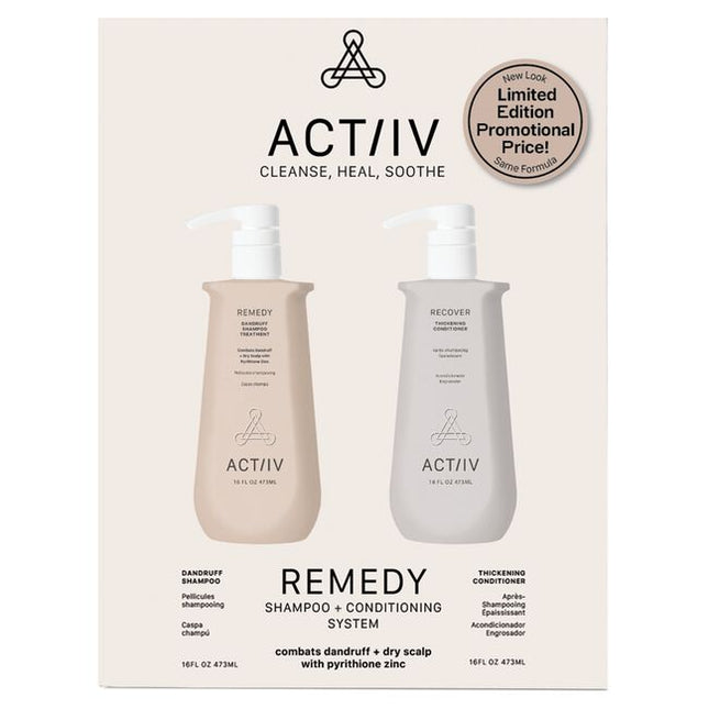 Remedy Dandruff Shampoo is an invigorating, sulfate-free anti-dandruff treatment formulated to refresh the scalp and reduce visible flakes. It’s designed for daily or as-needed use, and leaves both scalp and hair feeling revitalized. It's suitable for all hair types, including color-treated hair.