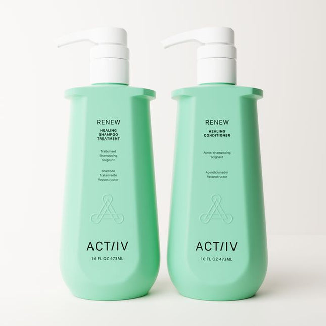Renew is specially formulated to heal damaged and over-processed hair by helping to naturally close the hair cuticle using a powerful amino acid complex. With regular use, it encourages the appearance of thicker, fuller, and longer-looking hair.