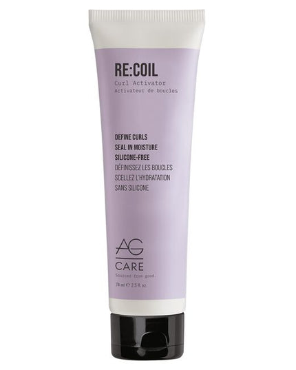 Add separation and hold without stiffness or stickiness using this award-winning curl cream that’s rich in our Curl Creating Complex, formulated with tomato extract and rice amino acids. Some curls need a little encouragement and nothing defines, maintains and moisturizes curls like AG’s Re:coil.