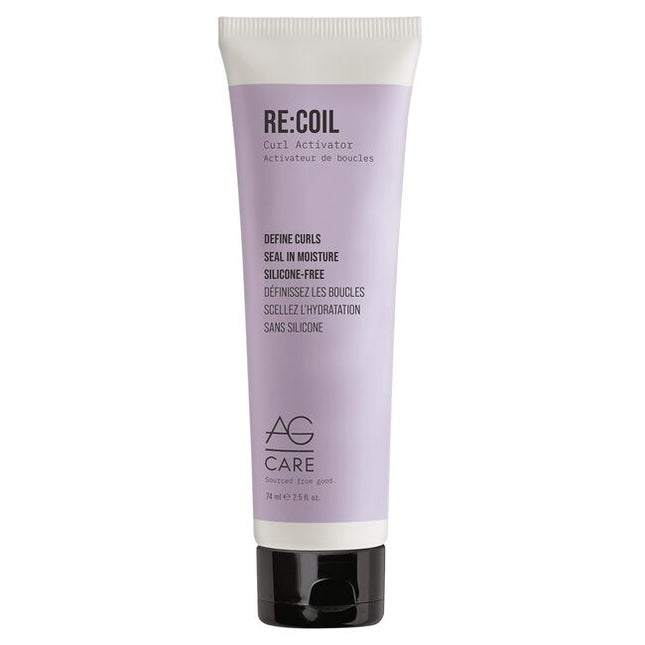 Add separation and hold without stiffness or stickiness using this award-winning curl cream that’s rich in our Curl Creating Complex, formulated with tomato extract and rice amino acids. Some curls need a little encouragement and nothing defines, maintains and moisturizes curls like AG’s Re:coil.
