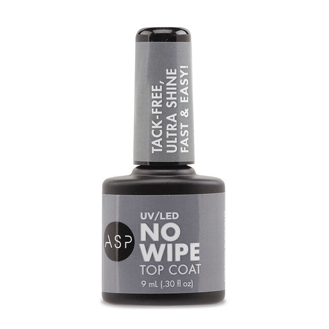 UV/LED No Wipe Top Coat has a special formula that cures completely with out any sticky tacky layer!