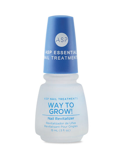 Way to Grow! Nail Revitalizer Promotes stronger, longer, nails.