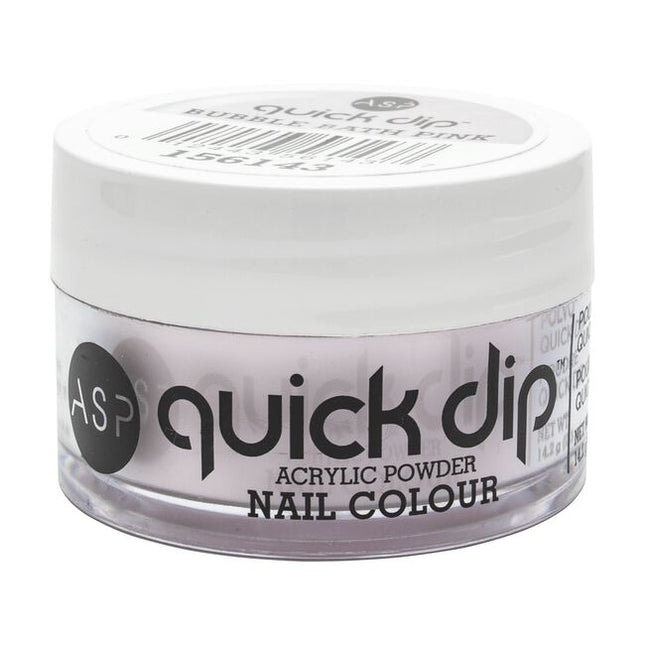 ASP Quick Dip Acrylic Powder Nail Color is the latest, trendsetting, easy-to-use dip system that allows you to apply color that lasts up to 14 days! Get professional looking nails in minutes using the highest grade pigmentation for HD color coverage!