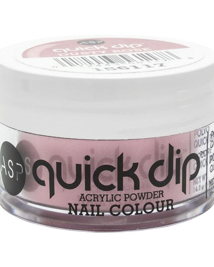 ASP Quick Dip Acrylic Powder Nail Color is the latest, trendsetting, easy-to-use dip system that allows you to apply color that lasts up to 14 days! Get professional looking nails in minutes using the highest grade pigmentation for HD color coverage!