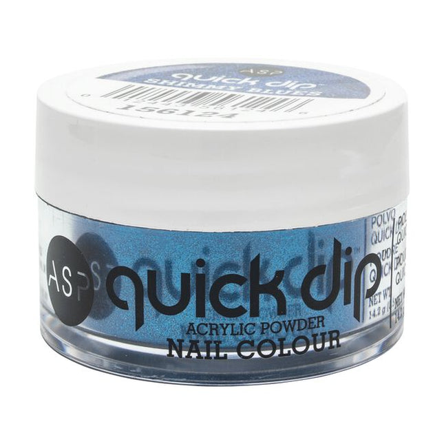 ASP Quick Dip Acrylic Powder Nail Color is the latest, trendsetting, easy-to-use dip system that allows you to apply color that lasts up to 14 days! Get professional looking nails in minutes using the highest grade pigmentation for HD color coverage!