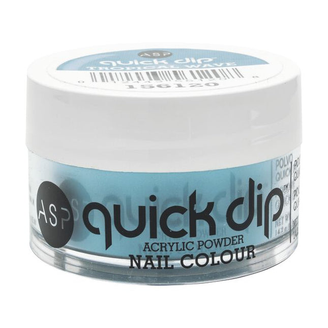 ASP Quick Dip Acrylic Powder Nail Color is the latest, trendsetting, easy-to-use dip system that allows you to apply color that lasts up to 14 days! Get professional looking nails in minutes using the highest grade pigmentation for HD color coverage!