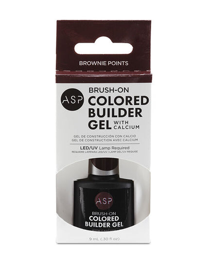 An easy Brush-On Colored Builder Gel formula that applies like a soak-off gel polish but works like a hard gel. This Builder Gel helps reinforce, build &amp; extend the natural nail to create a full set of professional looking nails. A