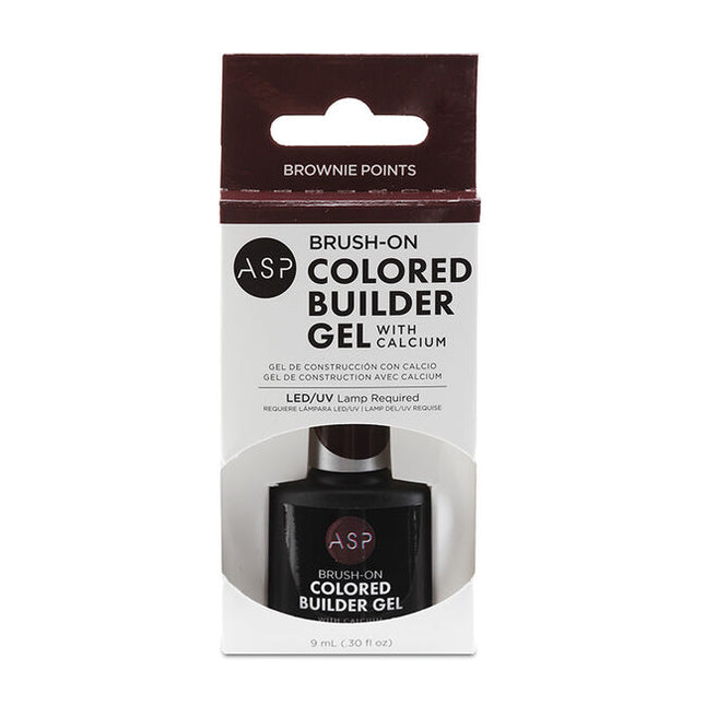 An easy Brush-On Colored Builder Gel formula that applies like a soak-off gel polish but works like a hard gel. This Builder Gel helps reinforce, build &amp; extend the natural nail to create a full set of professional looking nails. A