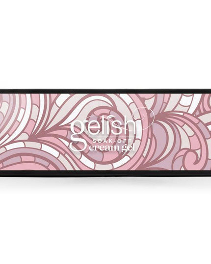 Gelish Solid Cream Gel Polish is an innovative solid LED gel with a smooth, buttery, and workable texture. Each palette has 6 colors in a lightweight, portable case that goes where you go. These stunning color palettes give you room to play, embrace your artistry, and create your most gorgeous manicures yet!