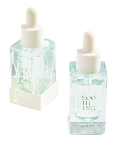 Soothing Recovery Treatment for Sensitive, Irritated Skin The Aippo Expert Soothing Ampoule delivers fast, targeted relief for sensitive and irritated skin. Concentrated with 89% Betula Platyphylla Japonica Juice and a Fermentation Centella Asiatica Complex, this gentle yet powerful formula deeply hydrates and calms skin for a glowing, balanced complexion. Great For Skin Types – All skin types, especially Sensitive, Dry, and Irritated Skin Skin Concerns – Redness, Sensitivity, Dehydration