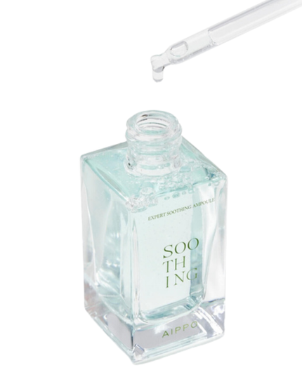 Soothing Recovery Treatment for Sensitive, Irritated Skin The Aippo Expert Soothing Ampoule delivers fast, targeted relief for sensitive and irritated skin. Concentrated with 89% Betula Platyphylla Japonica Juice and a Fermentation Centella Asiatica Complex, this gentle yet powerful formula deeply hydrates and calms skin for a glowing, balanced complexion. Great For Skin Types – All skin types, especially Sensitive, Dry, and Irritated Skin Skin Concerns – Redness, Sensitivity, Dehydration