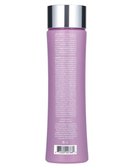 Alterna Caviar Anti-Aging Smoothing Anti-Frizz Conditioner is formulated with a proprietary Climate Shield Complex that controls humidity affecting hair to keep strands smooth, soft with less frizz for up to 72 hours.* Alterna's Caviar extract, rich in omega 3 fatty acids, proteins, minerals and Vitamins A, C and D help visibly improve the signs of aging hair: manageability, breakage, dryness &amp; dullness.