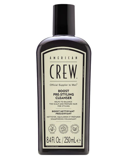 Instant thickening and volume action. Picture this product to work as a quick boost to the finish line, creating the illusion of fuller - looking hair.