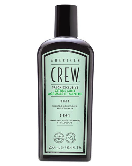 NEW American Crew Salon Exclusive Citrus 3-in-1 has a refreshing fragrance that blends cool mints and citruses.
