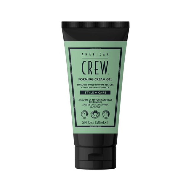 The American Crew Forming Cream Gel brings modern performance to curl styling with a clean, efficient formula made for men. This lightweight hybrid cream-gel helps define and control textured hair while fighting frizz from morning to night. With a smooth application and reworkable hold, it lets you shape curls without buildup or stiffness. This gel for men with curly or frizzy hair is powered by jojoba oil and built for real-life styling needs, it keeps your routine simple - and your curls sharp.