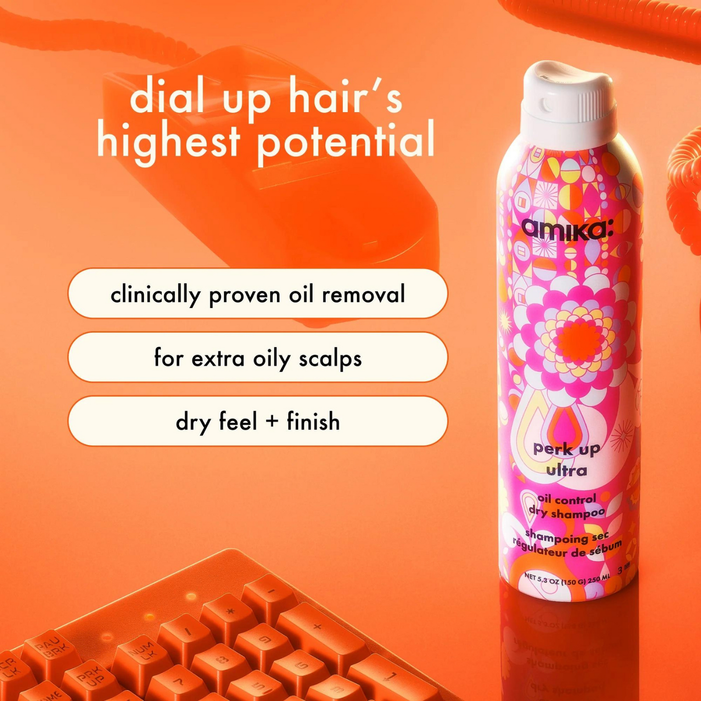 amika - Perk Up Ultra Oil Control Dry Shampoo