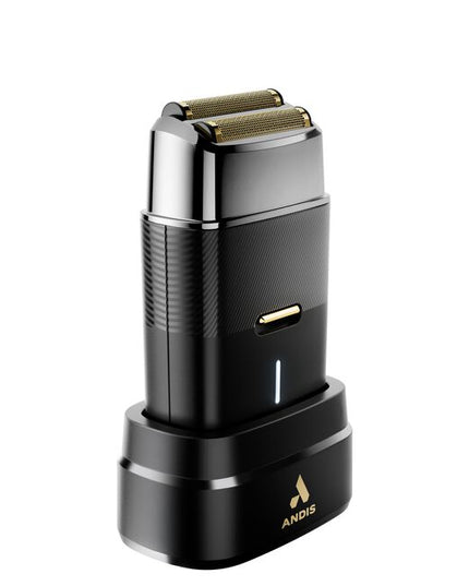 The elevated ProFoil Plus II Shaver combines a sleek, ergonomic design and convenient, universal USB-C charging with durable performance of a powerful 9,000 spm rotary motor and hypoallergenic gold-titanium foils. Color-matched to other high-demand items like the new GTX-EXO II Trimmer, the new Master II Clipper, and the exciting Phenom Clipper and Trimmer, the ProFoil Plus II Shaver provides the finishing touches to the professional barber’s workstation. 