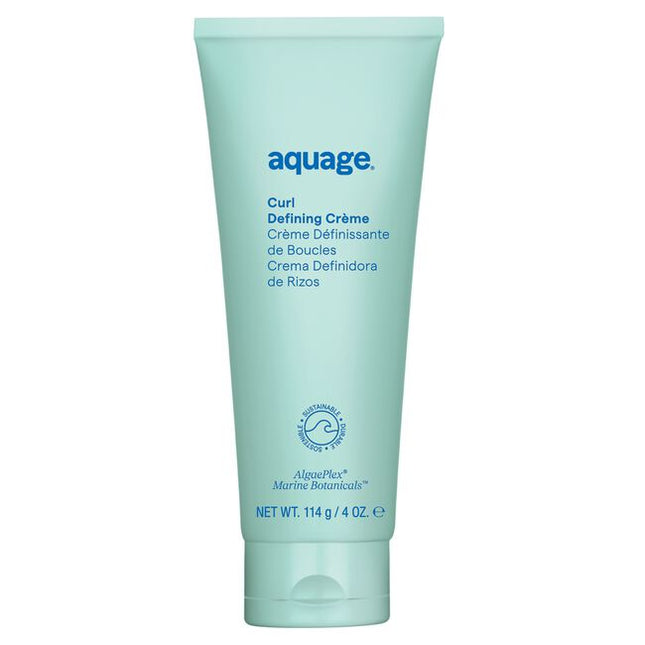 Aquage Curl Defining Creme is a medium hold, highly-emollient styling creme that creates soft, silky curls without frizz.
