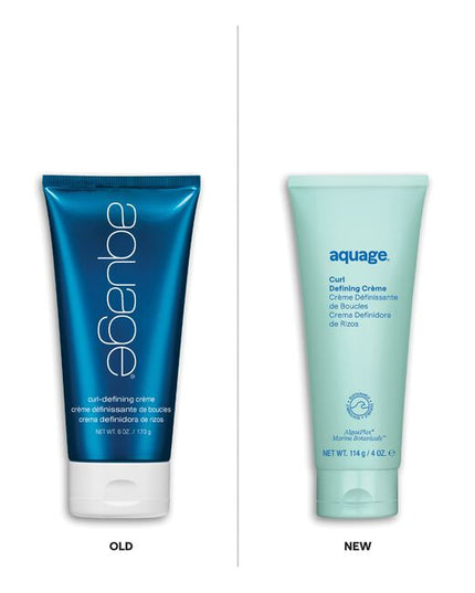 Aquage Curl Defining Creme is a medium hold, highly-emollient styling creme that creates soft, silky curls without frizz.