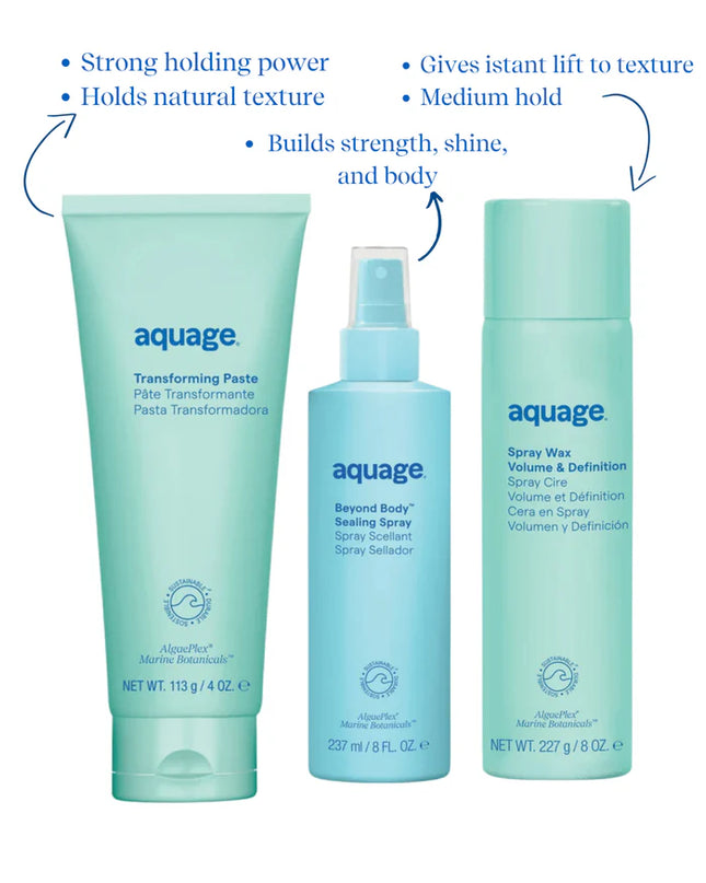 High-performance styling favorites to create the perfect voluminous look, that holds! Get that body you crave with this trio of volumizing favorites, perfect for all hair types.