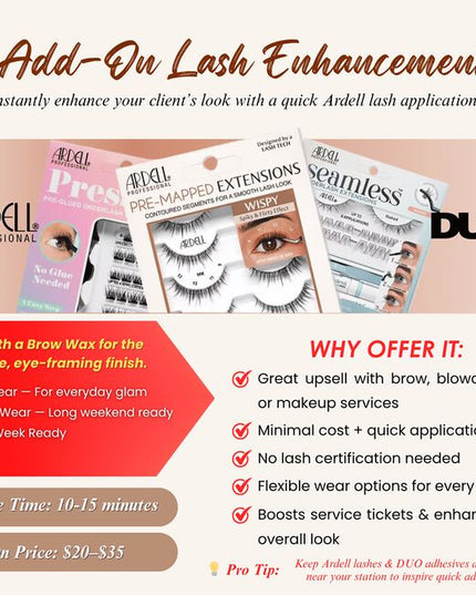 Adhesive is best used on strip lashes. It is a latex based adhesive meant to be temporary and can be removed quite easily.