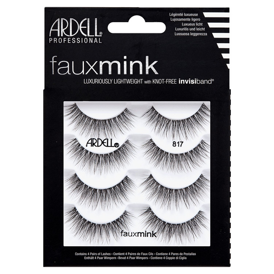 Ardell Professional - Faux Mink Lashes #817 - 4 Pack